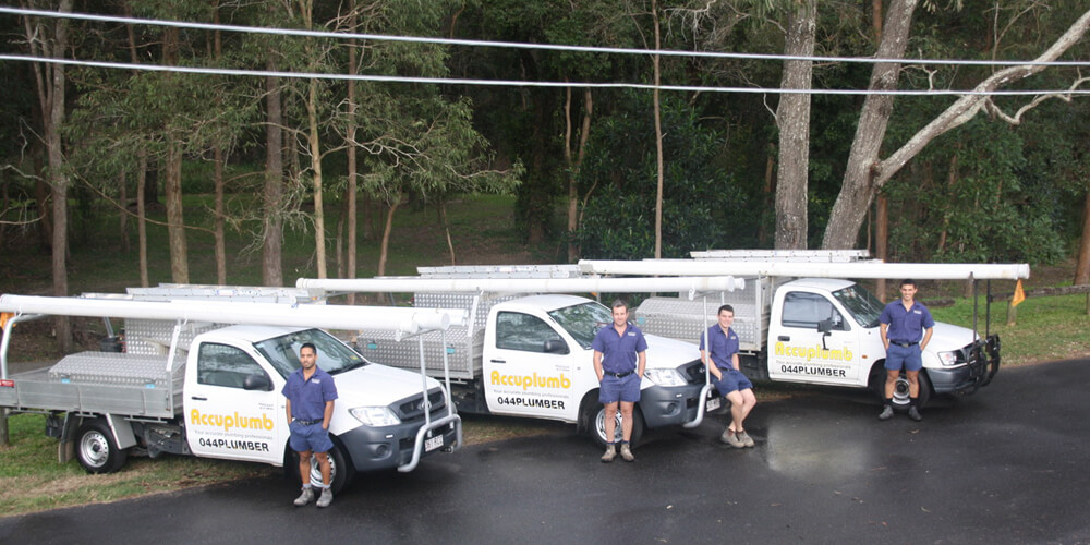 Accuplumb commercial plumbing install on a Brisbane building site